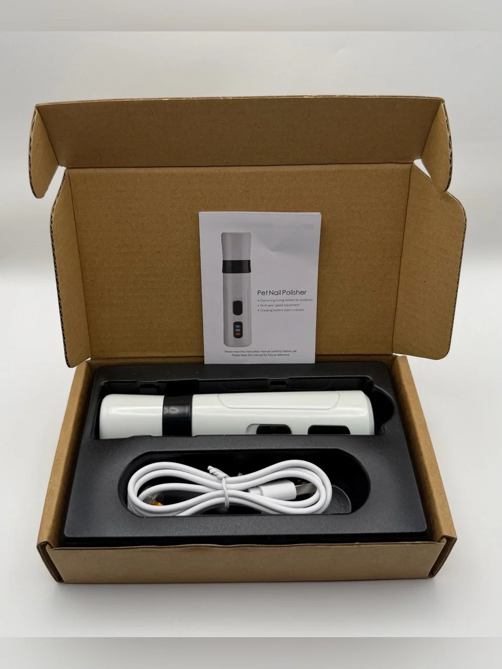 Pet Nail Grinder Electric Grooming Tool